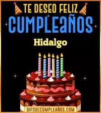 GIF Te deseo Feliz Cumpleaños Hidalgo